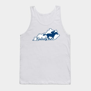 Kentucky Horse Racing Design Tank Top